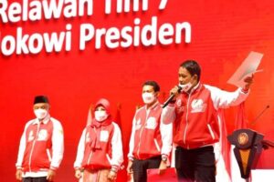 Relawan Muda Tim 7, Satu Sikap 2024 Bersama Jokowi