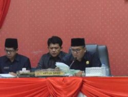 Rapat Paripurna, Empat Rancangan Raperda Kabupaten Muratara Prioritaskan Pembangunan