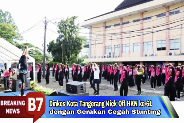 Dinkes Kota Tangerang Kick Off HKN ke-61 dengan Gerakan Cegah Stunting